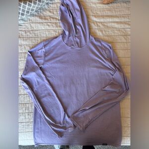 Patagonia Lilac Lightweight Hooded Capilene Long Sleeve